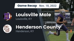 Recap: Louisville Male  vs. Henderson County  2022