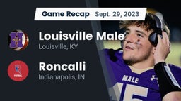 Recap: Louisville Male  vs. Roncalli  2023