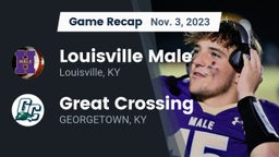 Recap: Louisville Male  vs. Great Crossing  2023