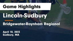 Lincoln-Sudbury  vs Bridgewater-Raynham Regional  Game Highlights - April 18, 2023
