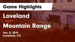 Loveland  vs Mountain Range  Game Highlights - Jan. 8, 2019