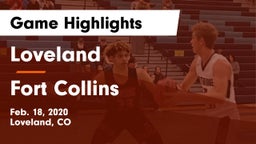 Loveland  vs Fort Collins  Game Highlights - Feb. 18, 2020
