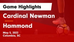 Cardinal Newman  vs Hammond  Game Highlights - May 5, 2022