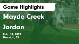 Mayde Creek  vs Jordan  Game Highlights - Feb. 14, 2023