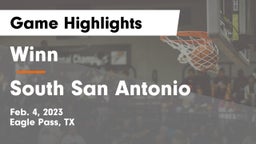 Winn  vs South San Antonio  Game Highlights - Feb. 4, 2023