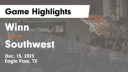 Winn  vs Southwest  Game Highlights - Dec. 15, 2023