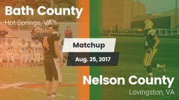 Matchup: Bath County vs. Nelson County  2017