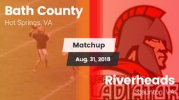 Matchup: Bath County vs. Riverheads  2018