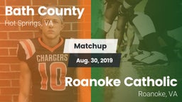 Matchup: Bath County vs. Roanoke Catholic  2019