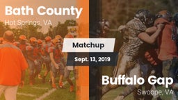 Matchup: Bath County vs. Buffalo Gap  2019
