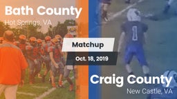Matchup: Bath County vs. Craig County  2019