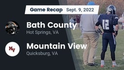 Recap: Bath County  vs. Mountain View  2022