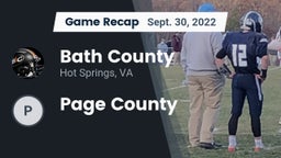 Recap: Bath County  vs. Page County 2022