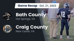 Recap: Bath County  vs. Craig County  2022