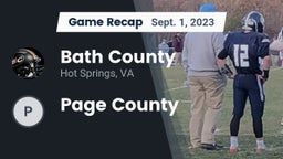 Recap: Bath County  vs. Page County 2023