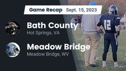 Recap: Bath County  vs. Meadow Bridge  2023