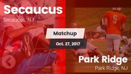 Matchup: Secaucus vs. Park Ridge  2017