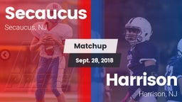 Matchup: Secaucus vs. Harrison  2018