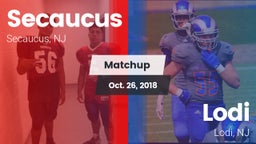 Matchup: Secaucus vs. Lodi  2018