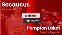 Matchup: Secaucus vs. Pompton Lakes  2019