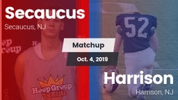 Matchup: Secaucus vs. Harrison  2019