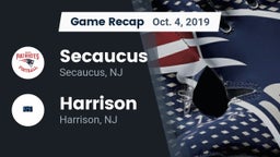Recap: Secaucus  vs. Harrison  2019