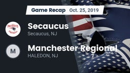Recap: Secaucus  vs. Manchester Regional  2019