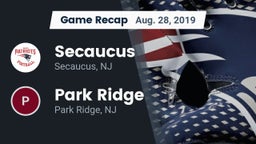 Recap: Secaucus  vs. Park Ridge  2019