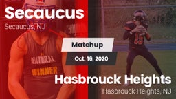 Matchup: Secaucus vs. Hasbrouck Heights  2020