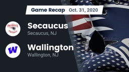 Recap: Secaucus  vs. Wallington  2020
