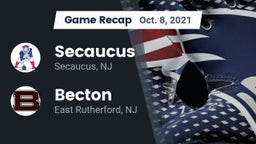 Recap: Secaucus  vs. Becton  2021