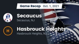 Recap: Secaucus  vs. Hasbrouck Heights  2021
