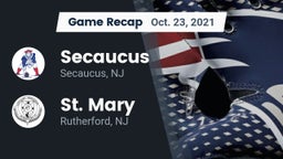 Recap: Secaucus  vs. St. Mary  2021