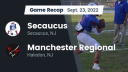 Recap: Secaucus  vs. Manchester Regional  2022