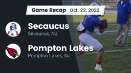 Recap: Secaucus  vs. Pompton Lakes  2022