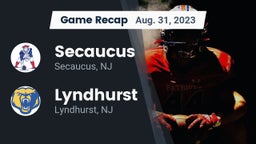 Recap: Secaucus  vs. Lyndhurst  2023
