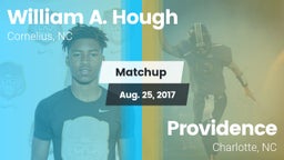 Matchup: William A. Hough vs. Providence  2017