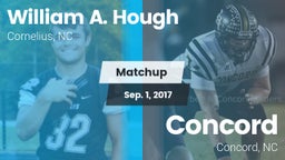 Matchup: William A. Hough vs. Concord  2017