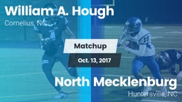 Matchup: William A. Hough vs. North Mecklenburg  2017