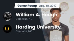 Recap: William A. Hough  vs. Harding University  2017