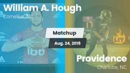 Matchup: William A. Hough vs. Providence  2018