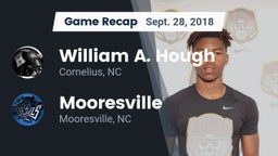 Recap: William A. Hough  vs. Mooresville  2018