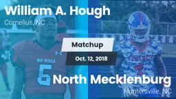Matchup: William A. Hough vs. North Mecklenburg  2018