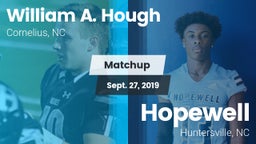 Matchup: William A. Hough vs. Hopewell  2019