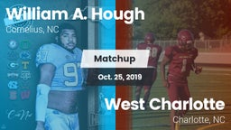 Matchup: William A. Hough vs. West Charlotte  2019