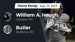 Recap: William A. Hough  vs. Butler  2019