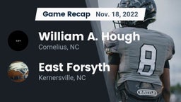 Recap: William A. Hough  vs. East Forsyth  2022