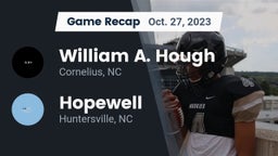 Recap: William A. Hough  vs. Hopewell  2023