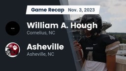 Recap: William A. Hough  vs. Asheville  2023