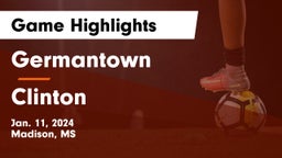 Germantown  vs Clinton  Game Highlights - Jan. 11, 2024